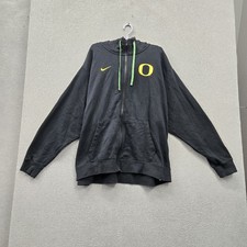 Oregon Ducks Men Hoodie 4XL Black Embroidered Nike Graphic Team Logo Activewear picture
