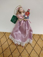 KurtAdler  Nutcracker Ballet YoungClara W/Nutcracker Lilac DressOrnament  6