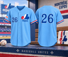 2026 Nationals Montreal Expos Jersey Giveaway All Size picture
