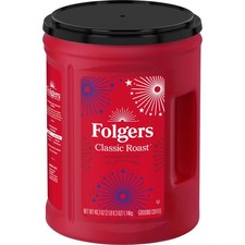 Folgers Classic Roast Ground Coffee, Medium Roast, 40.3 oz Canister picture
