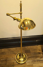 Antique Brass Ant Bee Swing-Arm Pharmacy Floor Lamp (1873) by Robert Abbey picture