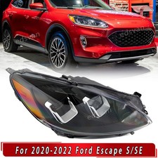 Right Passenger Side Headlight For Ford Escape 2020-2022 2023 Halogen with Bulb picture