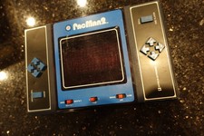 Vintage ENTEX PAC MAN     Handheld Electronic Tabletop   Video game  D1 READ picture