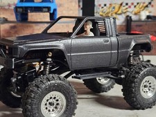 SCX24 Truck Body & Mounting Kit & Rock Sliders | Axial SCX24 Custom Upgrade picture