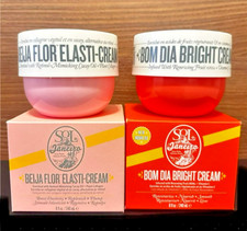 BNIB 2 x 8.1 OZ SOL DE JANEIRO CREAM BUNDLE (240ml/each) BOMDIA, BEIJA FLOR NEW picture