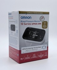 Omron 10 Series Upper Arm Blood Pressure Monitor AFib Bluetooth BP7465 picture