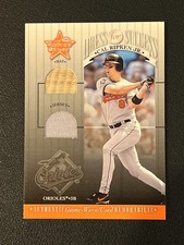 Cal Ripken Jr 2001 Donruss Leaf Dress For Success Dual Relic Rookies Stars  picture
