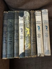 Vintage Nancy Drew Book Lot of 7 Hardcovers 1940s-1960s Dust Jackets Tweed G&D picture