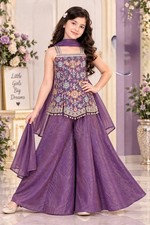Indian Ethnic Girls Salwar Kameez Dress, Size 4 Years To 16 Years picture