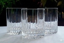 3 Mikasa Arctic Lights Double Old Fashioned Crystal, Really Nice picture