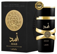Lattafa Asad by Lattafa 3.4 EDP Perfume Cologne Unisex New in Box picture