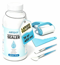 ARTDOT Diamond Art Sealer Kits Painting Glue for Adults with Accessories 480ML picture