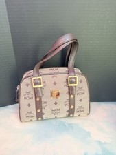 MCM Satchel Small Size Brown  picture