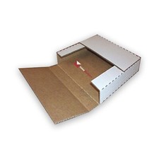 Vinyl Record Mailers White Holds 1 - 4 Records 12