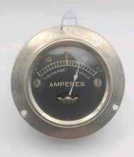 Vintage 1910s-1920s AMP Amperes  Automotive Gauge picture