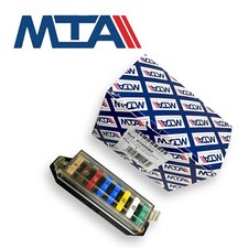MTA 8 WAY FUSE BOX WITH FUSES FOR CAR TRUCK RV BOATH MARINE picture