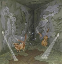 Remedios Varo Cosmic Energy Inspiration Surrealist Gouache picture