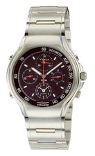 YEMA BY SEIKO YE 971 Men's FLYGRAF Silvertone Alarm-Chronograph Watch NIB 10-ATM picture
