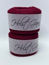 Lot of 2 Holst Garn Coast - Venetian -2 Rolls 50g/314 Yards Each Roll 100% Wool picture