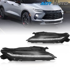 2P For Chevy Blazer 2023-2026 Upper LED DRL Daytime Running Lights Signal Lamps picture