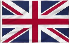 3x5 British Union Jack United Kingdom UK Great Britain Flag 3'x5' Banner 100D picture