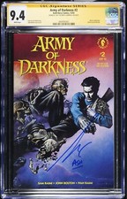 Army of Darkness #2 CGC SS 9.4 Signed by Bruce Cambell picture