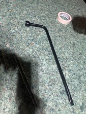 1960’s 1970’s GM FACTORY LUG WRENCH BUMPER JACK HANDLE , Large O Logo On Socket picture