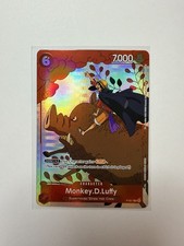 2023 One Piece TCG Gift Collection Monkey D. Luffy Promos #P-001 English Foil picture
