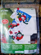 BUCILLA 'Fun In The Snow' vintage 2013 NEW picture
