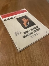 LIFE Magazine JFK Memorial Edition | Sealed in Plastic | Vintage Collectible picture