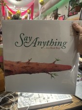 Say Anything Is A Real Boy 2015 Pressing Vg+ Vinyl Record Green Stone picture