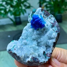 150G High Quality Sparkling Cavansite, Gorgeous Blue natural crystal specimen picture