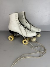 Vintage Riedell 220 Sure Grip Classic Rink Roller Skates Size 8.5. Metaflex 3M3 picture