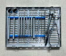Hu-Friedy 14-Pc Endodontic Dental Instrument Set w/ Large Sterilization Cassette picture