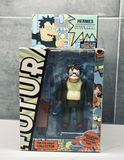 Futurama TOYNAMI 2009 Series Hermes + Roberto Build-A-Bot Action Figure *NEW* picture