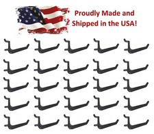 50 Pack Jumbo Pegboard Hooks Black Garage Tools Storage Organization Jewelry picture