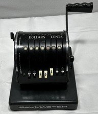 Vintage Paymaster Check Writer Series X550 NO Key Collectors Item Made USA READ picture
