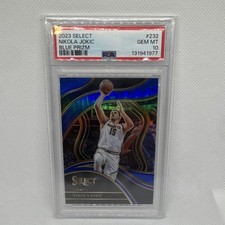 2023-24 Nikola Jokić Panini Blue Prizm #232 PSA 10 picture