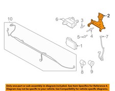 FORD OEM 18-20 F-150 Front Bumper Bumper Components-Mount Bracket JL3Z14C022A picture