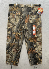 Vintage Liberty Pants Mens 38x32 Camouflage Cargo Realtree Hardwoods Camo NEW picture