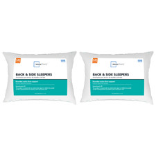 Mainstays Back & Side Sleeper Bed Pillow Standard/Queen Extra Firm 2-Pack picture