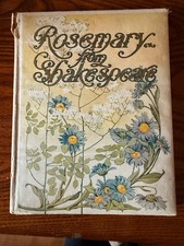 “Rosemary” On Shakespeare a wonderful Vintage Booklet.  One Corner has damage. picture