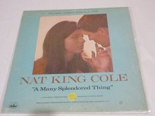 Vtg. Nat King Cole -LP Vinyl Record- A Many Splendored Thing picture