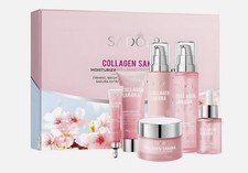 ￼ Collagen Sakura Moisturizing Revitalizing Six Piece Set,Firming Brightening picture