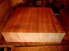 BEAUTIFUL KILN DRIED AFRICAN MAHOGANY BOWL BLANK LATHE LUMBER CARVE 8 x 8 x 4