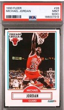 1990-91 Fleer - Michael Jordan #26 PSA 9 picture