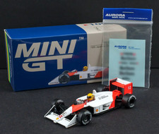 Mini GT 1099 1/64 McLaren MP4/4 #12 1988 GP Winner Ayrton Senna Diecast Model picture