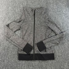 Lululemon Athletica Be Present Jacket Full Zip Space Dye Funnel Neck picture