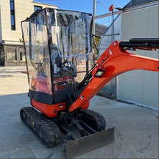 For Mini Excavator Digger Waterproof Windproof PVC Warm Canopy Rain Cover picture