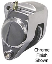 NEW OE STYLE CHROME FRONT BRAKE CALIPER FOR 1984-1999 HARLEY DAVIDSON picture
